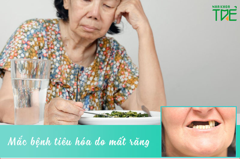 CẢNH BÁO: Hậu quả mắc bệnh tiêu hóa do mất răng lâu ngày