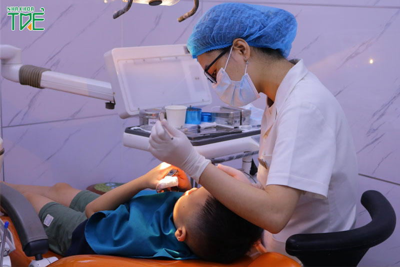 Điều trị áp xe răng ở trẻ em tại nha khoa uy tín
