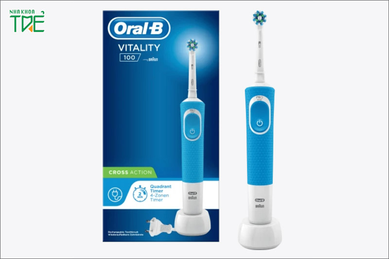 Bàn chải điện Oral - B Vitality Braun