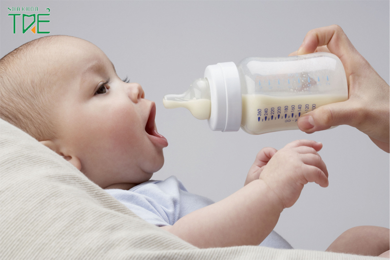 Dự trữ sữa để đảm bảo trẻ không quấy khóc khi đói