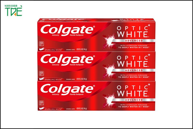 Colgate Optic White đến từ thương hiệu Colgate nổi tiếng